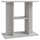 Supporto per acquario Grigio Sonoma 60x30x60 cm in legno ingegnerizzato