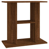 Supporto Acquario 60x30x60 cm Legno truciolato Rovere Marrone