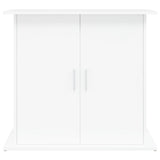 Supporto per Acquario Bianco 81x36x73 cm in Legno truciolato