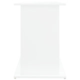 Supporto per Acquario 121x41x58 cm in Legno truciolato Bianco