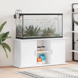 Supporto per Acquario 121x41x58 cm in Legno truciolato Bianco