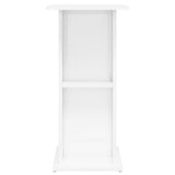 Supporto per Acquario 60,5x36x72,5 cm truciolato Bianco Lucido