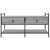 Tavolino da Salotto Grigio Sonoma 99x50x50 cm Legno truciolato