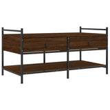 Tavolino da Salotto Rovere Marrone 99x50x50cm Legno truciolato