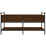 Tavolino da Salotto Rovere Marrone 99x50x50cm Legno truciolato