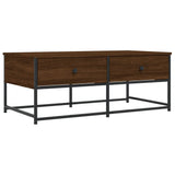Tavolino Salotto Rovere Marrone 100x51x40 cm Legno truciolato