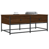 Tavolino Salotto Rovere Marrone 100x51x40 cm Legno truciolato