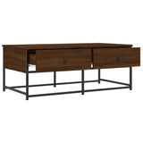 Tavolino Salotto Rovere Marrone 100x51x40 cm Legno truciolato