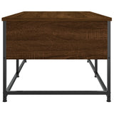 Tavolino Salotto Rovere Marrone 100x51x40 cm Legno truciolato
