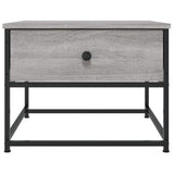 Tavolino da Salotto Grigio Sonoma 51x51x40 cm Legno truciolato