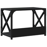 Supporto per Stampante 2 Livelli Nero 44x26x31,5 cm truciolato