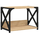 Supporto Stampante 2 Piani Rovere Sonoma 44x26x31,5 truciolato
