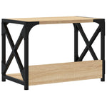 Supporto Stampante 2 Piani Rovere Sonoma 44x26x31,5 truciolato