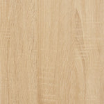Supporto Stampante 2 Piani Rovere Sonoma 44x26x31,5 truciolato