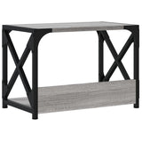 Supporto Stampante 2 Piani Grigio Sonoma 44x26x31,5 truciolato