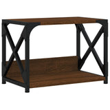 Supporto Stampante 2Piani Rovere Marrone 44x26x31,5 truciolato