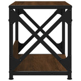 Supporto Stampante 2Piani Rovere Marrone 44x26x31,5 truciolato