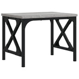 Supporto Stampante Grigio Sonoma 40x30x31 cm Legno truciolato