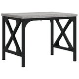 Supporto Stampante Grigio Sonoma 40x30x31 cm Legno truciolato