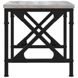 Supporto Stampante Grigio Sonoma 40x30x31 cm Legno truciolato