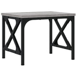 Supporto Stampante Grigio Sonoma 40x30x31 cm Legno truciolato