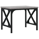 Supporto Stampante Grigio Sonoma 40x30x31 cm Legno truciolato