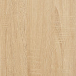 Supporto Stampante 2 Piani Rovere Sonoma 40x20x40cm truciolato