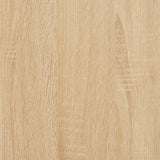 Supporto Stampante 2 Piani Rovere Sonoma 40x20x40cm truciolato