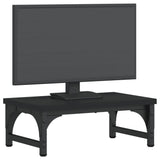 Supporto per Monitor Nero 37x23x14 cm Legno truciolato