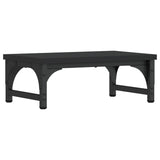 Supporto per Monitor Nero 37x23x14 cm Legno truciolato