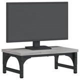 Supporto per Monitor Grigio Sonoma 37x23x14cm Legno truciolato