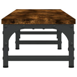 Supporto Monitor Rovere Fumo 105x23x15,5 cm Legno truciolato