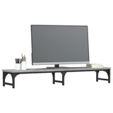 Supporto Monitor Grigio Sonoma 105x23x15,5 cm Legno truciolato