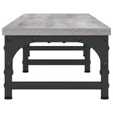 Supporto Monitor Grigio Sonoma 105x23x15,5 cm Legno truciolato