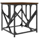 Tavolino Salotto Rovere Marrone 45x45x47,5 cm Legno truciolato