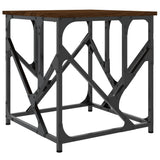 Tavolino Salotto Rovere Marrone 45x45x47,5 cm Legno truciolato