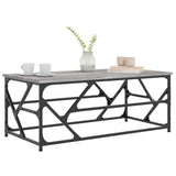 Tavolino da Salotto grigio sonoma 100x50x40cm Legno truciolato