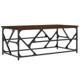 Tavolino Salotto Rovere Marrone 100x50x40cm Legno truciolato