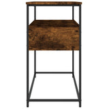 Tavolino Consolle Rovere Fumo 100x40x75 cm in Legno truciolato