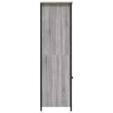 Credenza Grigio Sonoma 62x36x121,5 cm in Legno truciolato