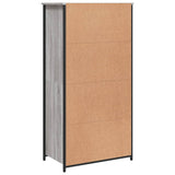 Credenza Grigio Sonoma 62x36x121,5 cm in Legno truciolato