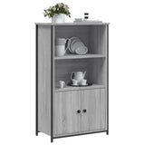 Credenza Grigio Sonoma 62x32x103,5 cm in Legno truciolato