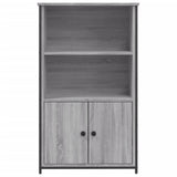 Credenza Grigio Sonoma 62x32x103,5 cm in Legno truciolato