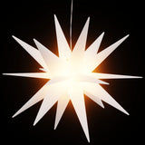 Luce di Natale con LED Pieghevole Bianca 43 cm