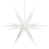 Luce di Natale con LED Pieghevole Bianca 43 cm