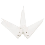 Luce di Natale con Picco Terra e LED Pieghevole Bianca 57 cm