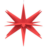 Luci di Natale con LED 3 pz Pieghevoli Rosse