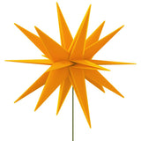 Luci di Natale con Picchi e LED 3 pz Pieghevoli Gialle 35 cm