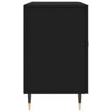 Credenza Nera 100x36x60 cm in Legno truciolato