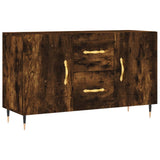 Credenza Rovere Fumo 100x36x60 cm in Legno truciolato